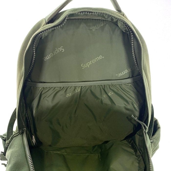 SUPREME 25SS BACK PACK backpack Backpack olive Ja… - image 8