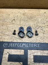 86-92 Jeep Comanche MJ OEM Lower Tailgate Pivot Point Brackets (bolts to bed)