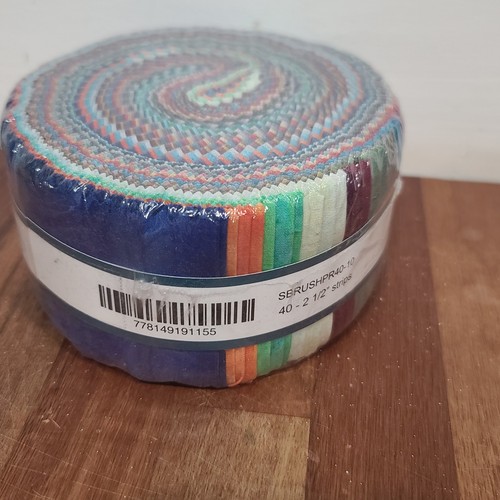 Brush Strokes 2.5" Strip Roll Banyan Batiks by Northcott - Picture 3 of 10