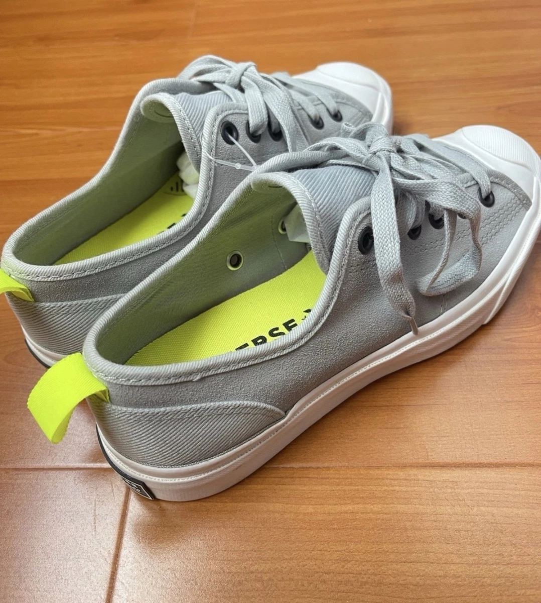 Converse Jack Purcell Low Top Schnürschuhe Sneaker grau weiß gelb Unisex