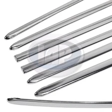 7PC STAINLESS STEEL BODY MOLDING TRIM KIT VOLKSWAGEN T1 BUG BEETLE 1967