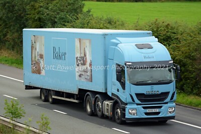 LKW Foto 12x8 - Iveco Stralis - Bäckermöbel - NU66 XUZ