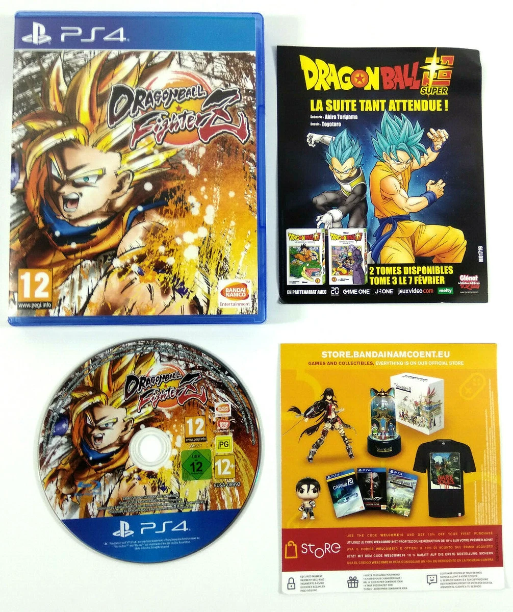 Game PLAYSTATION 4 PS4 French Version Dragon Ball Fighter Z And