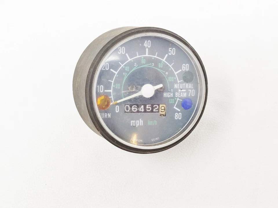 Velocímetro medidor velocímetro 78 Honda CB125S CB125 CB 125 S Foto 3 de 4