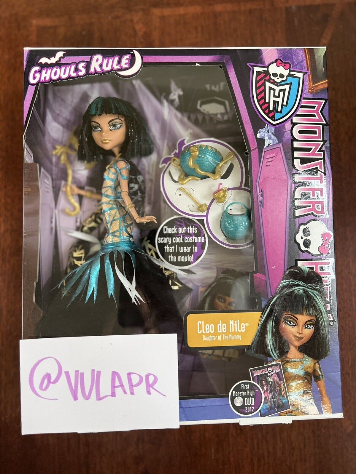 Monster High Ghouls Rule Cleo De Nile Doll