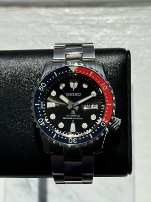 Seiko SKX/Marinemaster Hybrid Mod 6R15, Fully Lumed, Sapphire