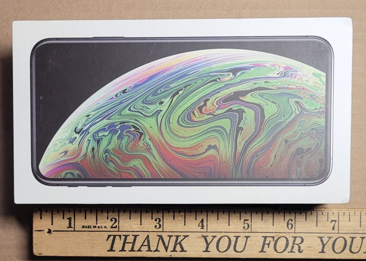 iPhone XS Max - BOX ONLY with insert paperwork and Decals #2 | eBay