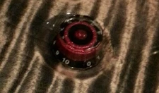 3 CTS Split Shaft Lampshade volume/tone knobs. Black/Red Flake...     JAT C.G.P 