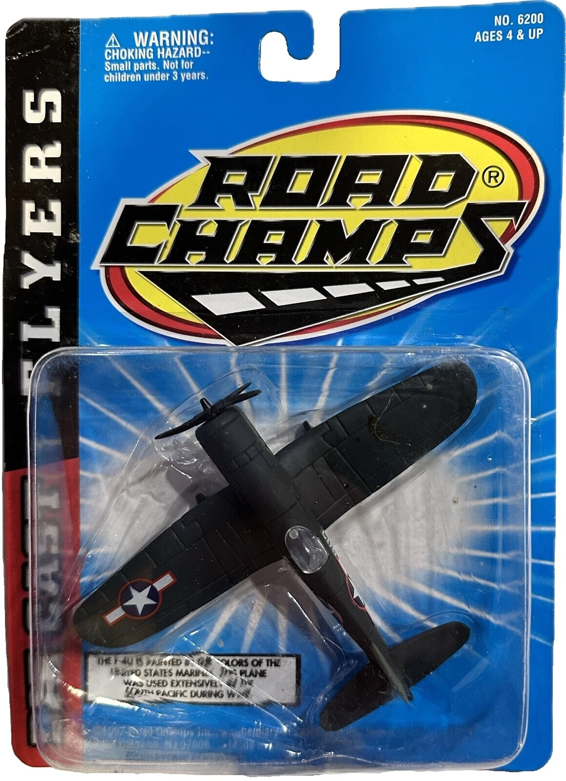 Aviones y naves espaciales Diecast Road Champs con caja sin abrir
