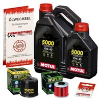 Honda Crf 1000 L Africa Twin Dct (SD06) 17-19, Motul 10W40 ÖL + Racing ÖLfilter