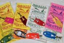 Genuine Block Knife Sharpener Sharpen Any Blade Made in USA Assorted Colors NEW