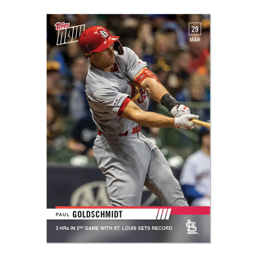2019 Topps Now 20 Paul Goldschmidt