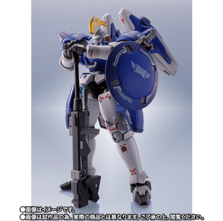 METAL ROBOT Spirits Tallgeese II: Action Figure In Metallico, 14 Cm, Set Accessori - 3