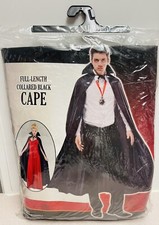 Adult Vampire Cape Costume Full- Lenght