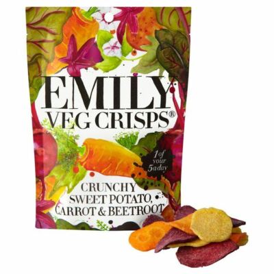 Emily Veg Crisps Crunchy Mixed Roots - 23g (0.05lbs)
