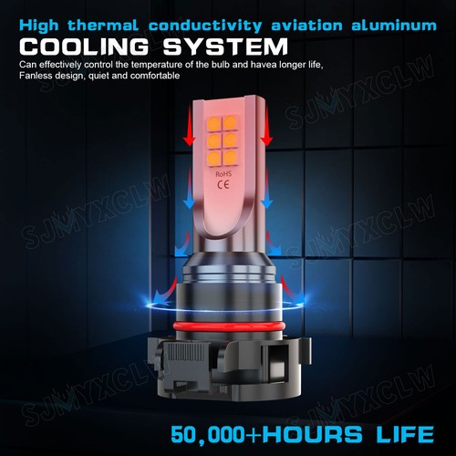 9005 H11 5202 LED Headlight Fog Light Bulbs for Chevy Suburban Tahoe 2007-2014 - Picture 18 of 19
