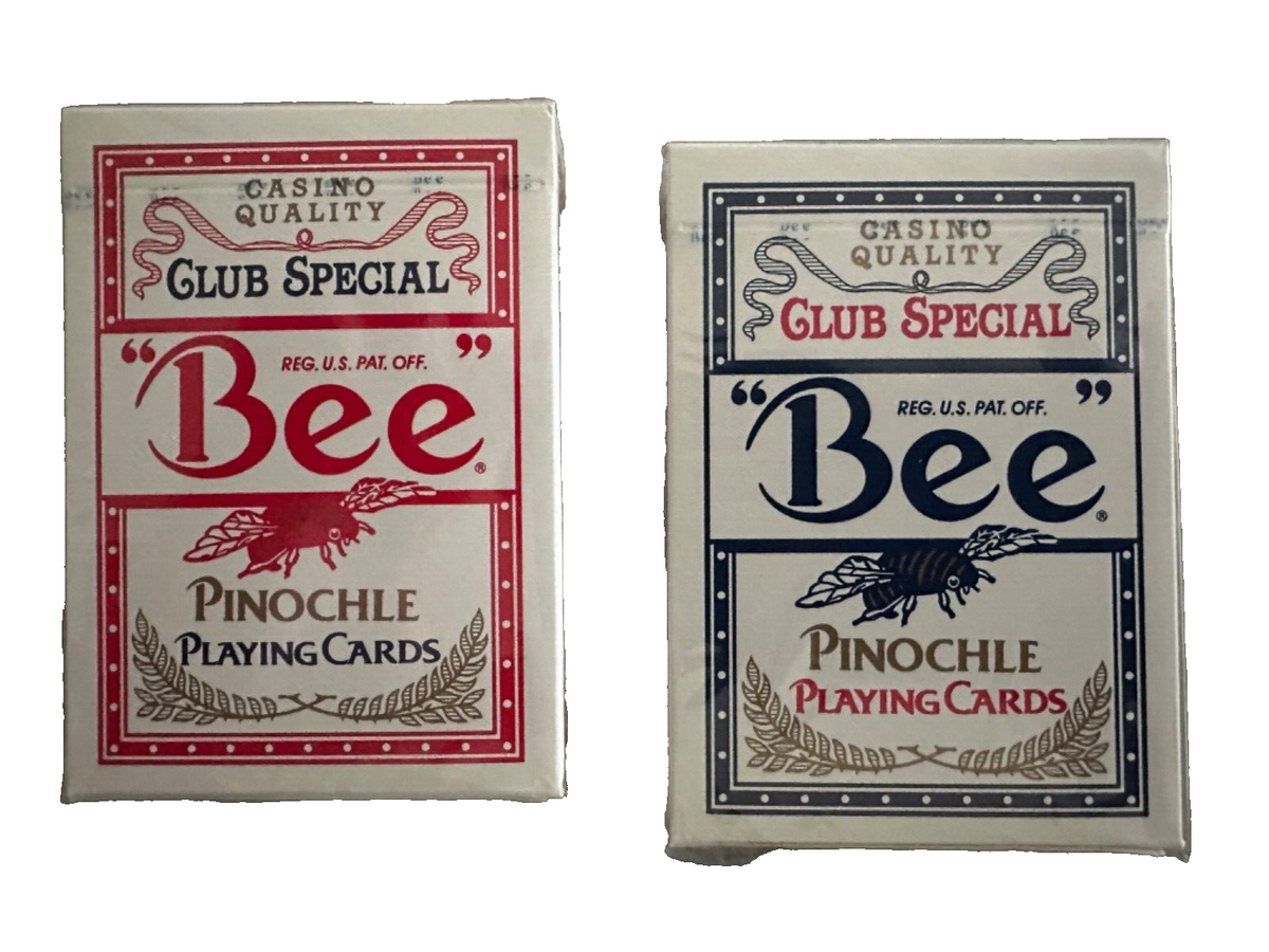 新品未開封 Bee No.97 Pinochle オールドデック Vintage No. 97 Club Special Bee Pinochle Playing Cards 2