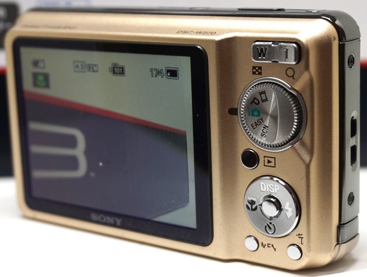 Sony Cyber-shot DSC-W270 with 1GB Memory Stick from Japan | eBay