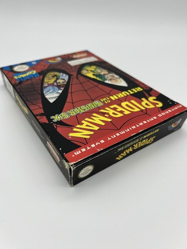 ‼️NINTENDO NES SPIEL SPIDERMAN RETURN OF THE SINISTER SIX OVP... - Bild 9 von 15