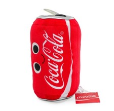 Yummy World Coca-Cola Classic Can 10" Plush with Sound NEW Kid Robot