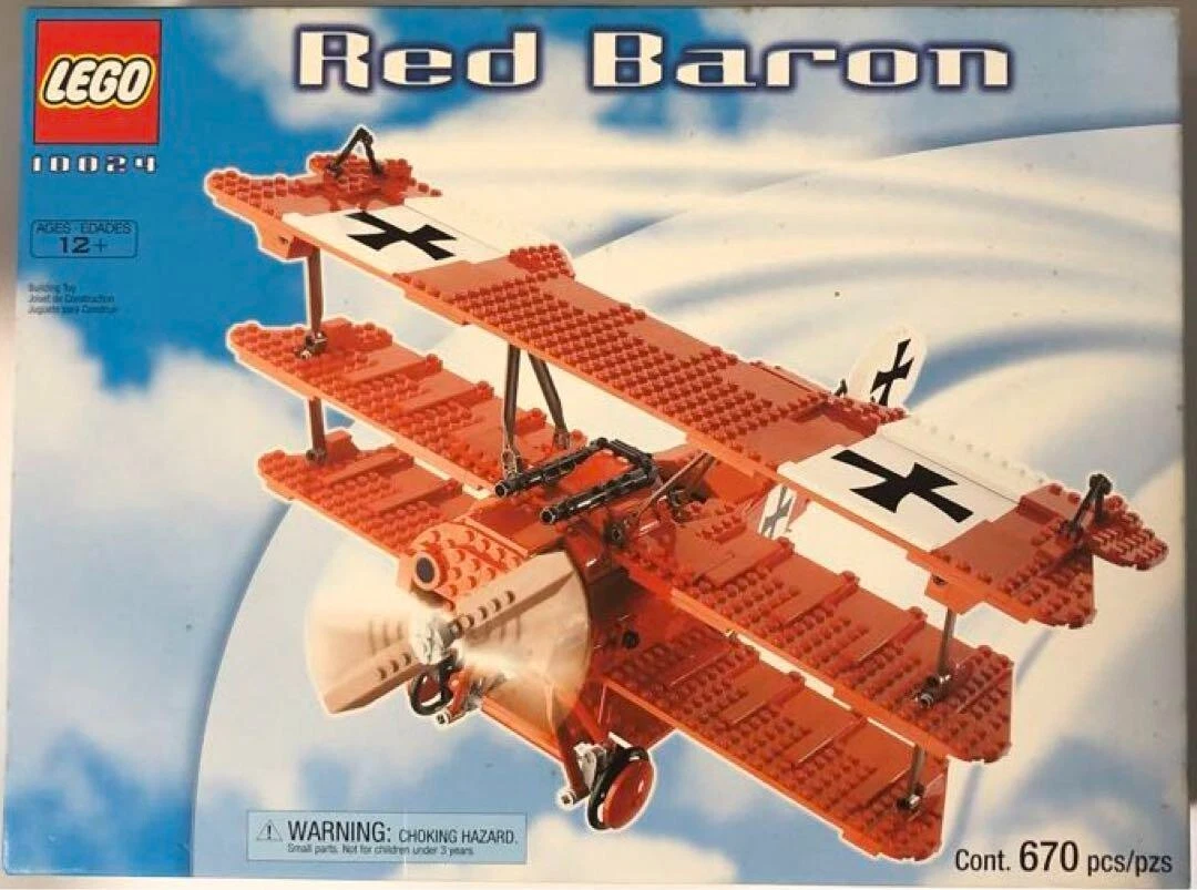 LEGO Red Baron 10024 Creator Expert Aircraft Triplane 673419016087