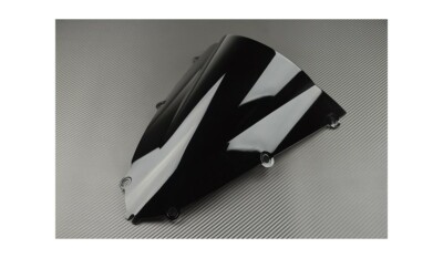Black Windshield Fairing for Yamaha YZF R1 1998 Double Bubble Polycarbonate