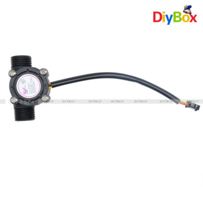 1/2'' Water Flow Sensor Water Control Effect Flowmeter Hall 1-30L/min F Arduino