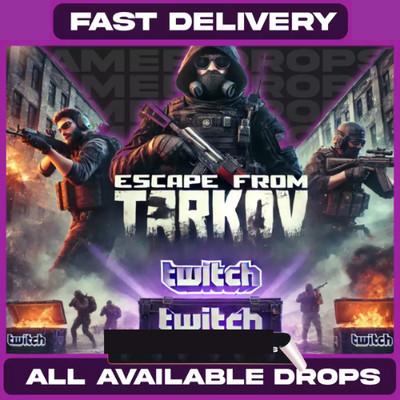 ESCAPE FROM TARKOV TWITCH DROPS - MAX AVAILABLE - 108 CRATES - GOLD - LEGENDARY