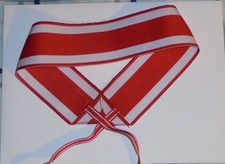 Serbia Merit Order White Eagle Medal Ordern Award Uniform Ribbon Battle Officer