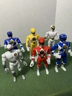 Vintage Mighty Morphin Power Rangers MMPR 90’s Bandai 8” Figures - Lot of 6