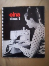 Istruzioni per macchina da cucire Elna discs 5 Vintage