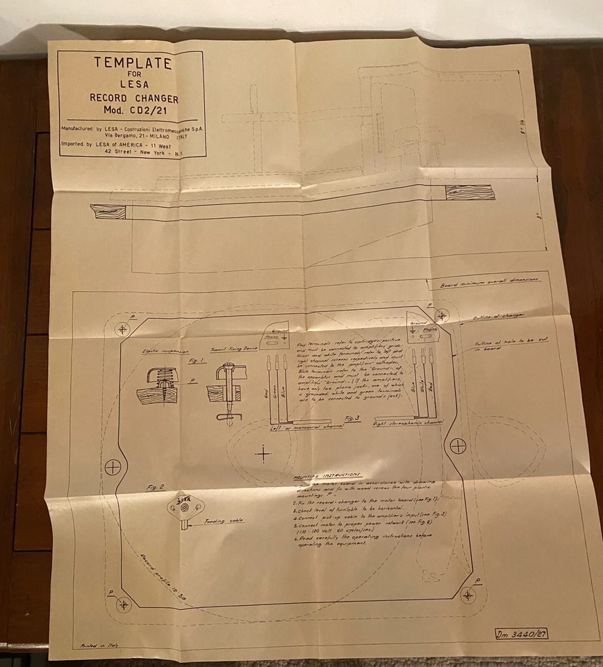 Cambiador de discos automático Lesa modelo CD2/21 como nuevo en caja stock antiguo Foto 4 de 4