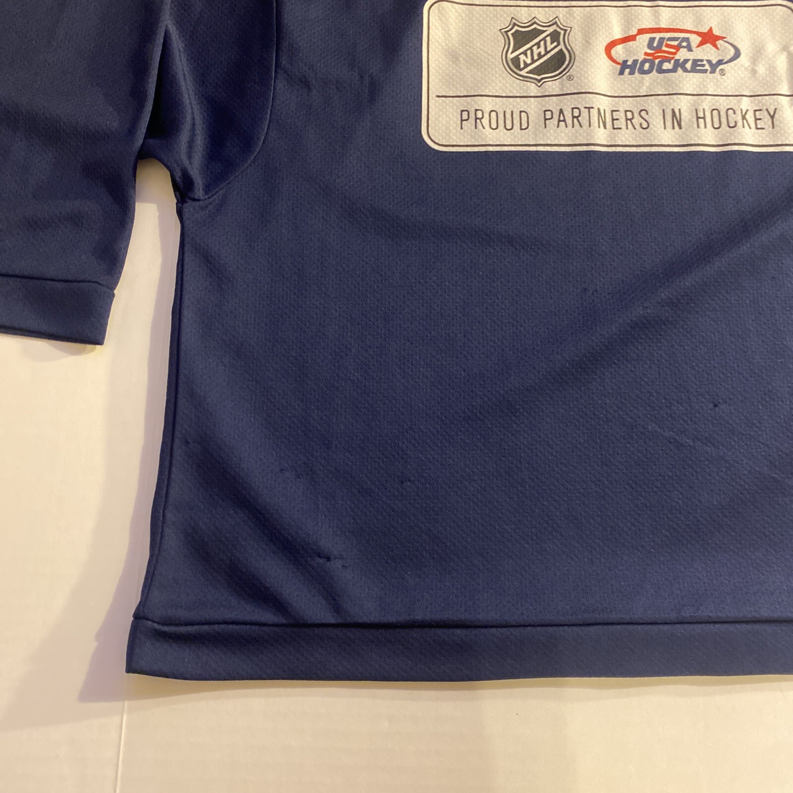 K1 Sportswear NHL & Team USA Hockey Youth Large Blue Shirt