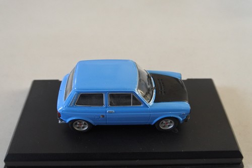 AUTOBIANCHI A 112 ABARTH SERIE 3 BLEU CELESTE METRO 1/43. - Imagen 12 de 19