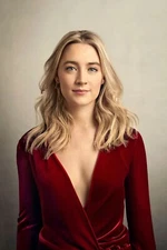 Saoirse Ronan Posing In Red Dress 8x10 Picture Celebrity Print