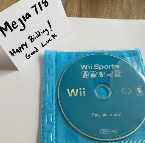 Wii Sports (Nintendo Wii, 2006) great condition disc only