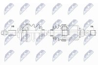 NTY NPW-RE-146 Antriebswelle Vorne Links FüR Dacia