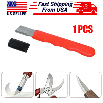 1pc Compact Knife Sharpener   Portable Tool for Travel, Kitchen & Garden Use