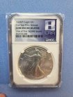 2024(P) $1 Silver Eagle First Star Privy Release One of 1st 50K Gem Unc