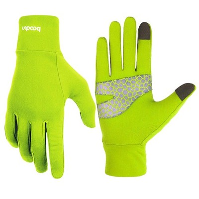 Leichte Sporthandschuhe Laufhandschuhe Running Handschuhe Slim mit Touchscree...
