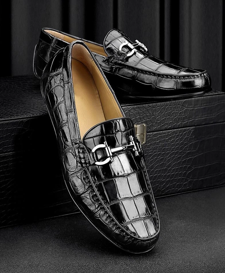 Mezlan Gables Genuine Crocodile Men's Shoes
Opens in a new window or tab