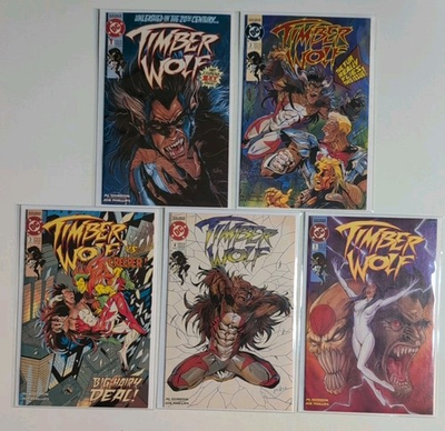 #ad #ad Timber Wolf #1 5 Complete Series Comic Lot DC Comics 1992 $8.99
