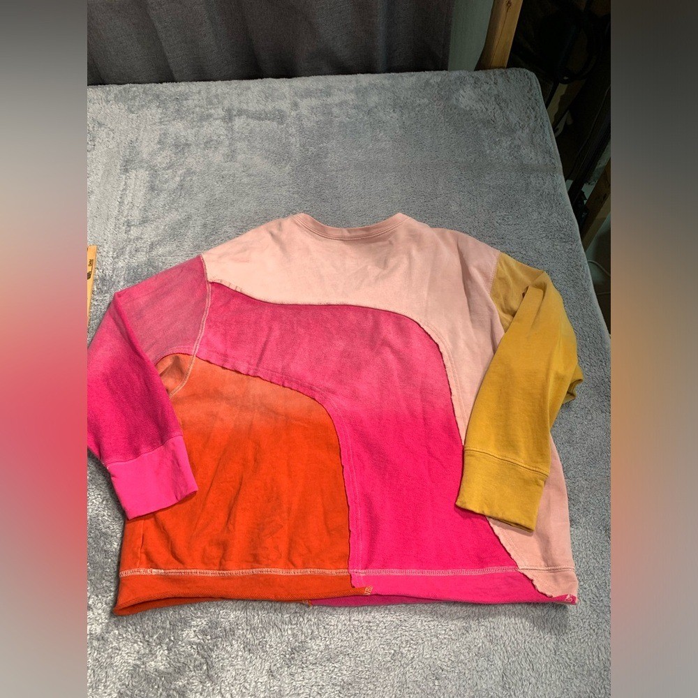 Fate Colorful Patchwork Sweatshirt medium - image 8