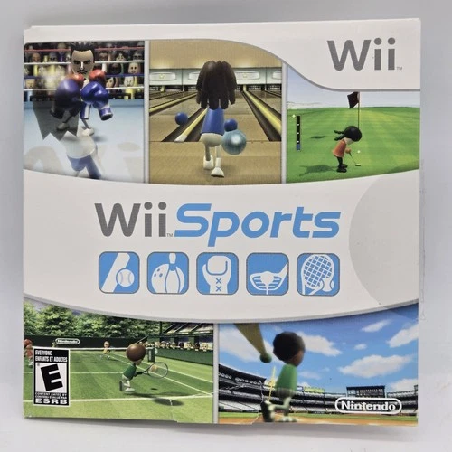 New ListingNintendo Wii Sports 2006 Cardboard Sleeve CIB Complete Tested Working