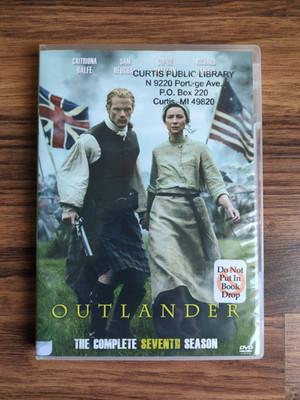 Outlander The Complete Seventh Season DVD Set Starz TV Drama Ex-Library READ