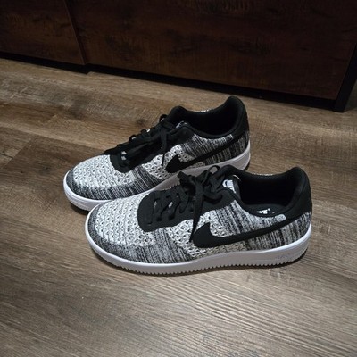 Nike Air Force 1 Flyknit 2.0 2025 Low Oreo Men's Size 12 AV3042-001
