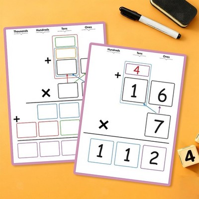 10x Multiplikation Schritttabelle Kinder Mathematik Training Mathe Lernen