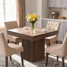 Square Dining Table for 4 Seater 80 X 80 Cm Small Kitchen Table No Chairs