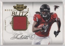 2011 Panini Plates & Patches Rookie Blitz Materials 141/299 Julio Jones #32 0gg