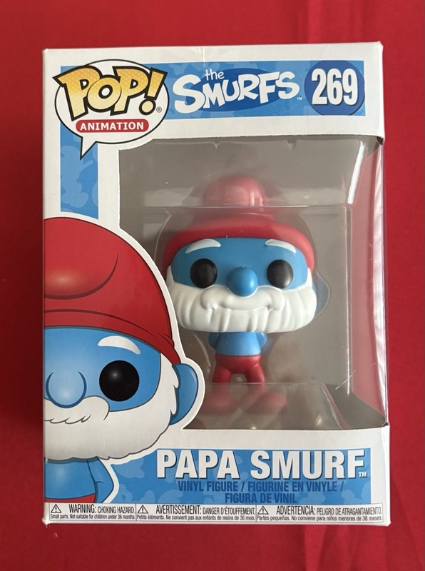 Funko Pop Papa Smurf #269.
